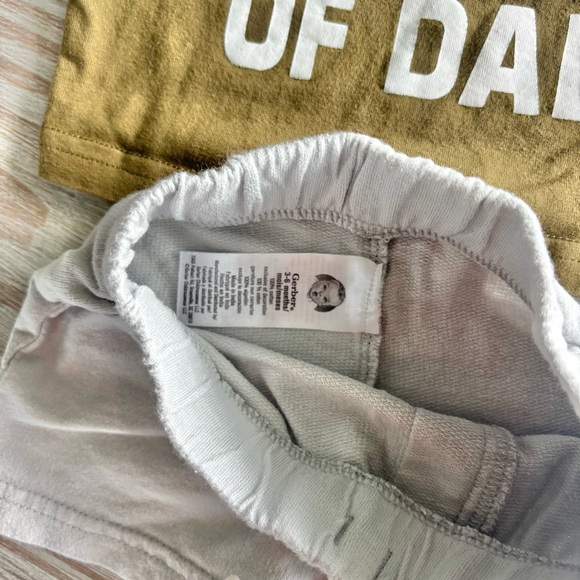 Cooler Version of Dad Baby Outfit Set – Tank & Shorts (Size 3-6M) - Picture 11 of 12